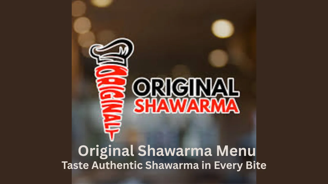 original shawarma menu