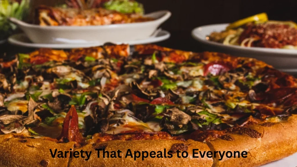menu de pizzeria olympic Variety That Appeals to Everyone