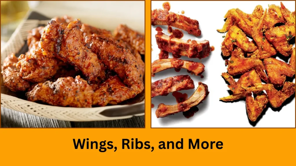 family pizza menu wings ribs and more