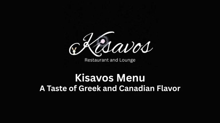 kisavos menu