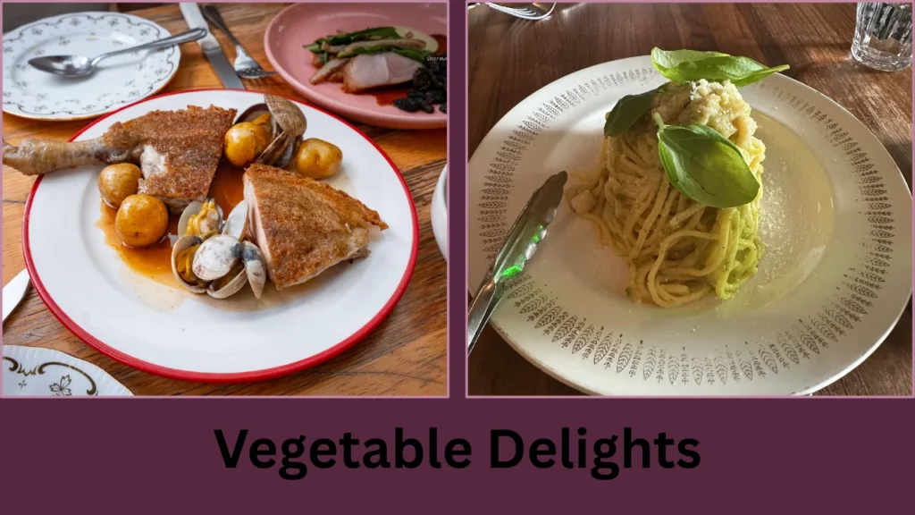 Menu de Mon Lapin Vegetable Delights