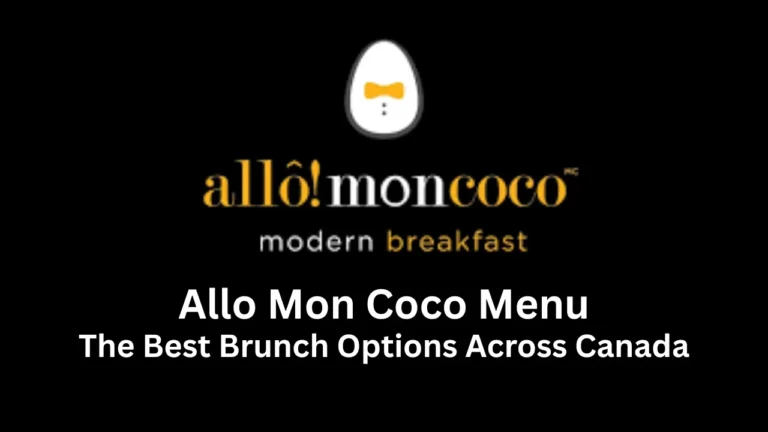 allo mon coco menu