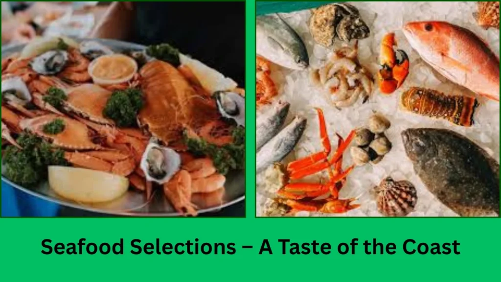 casa grecque menu Seafood Selections – A Taste of the Coast
