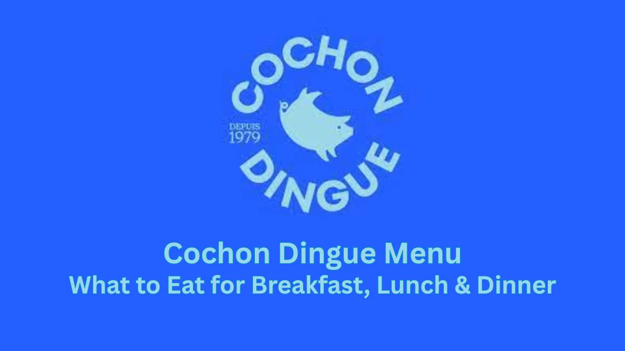 cochon dingue menu