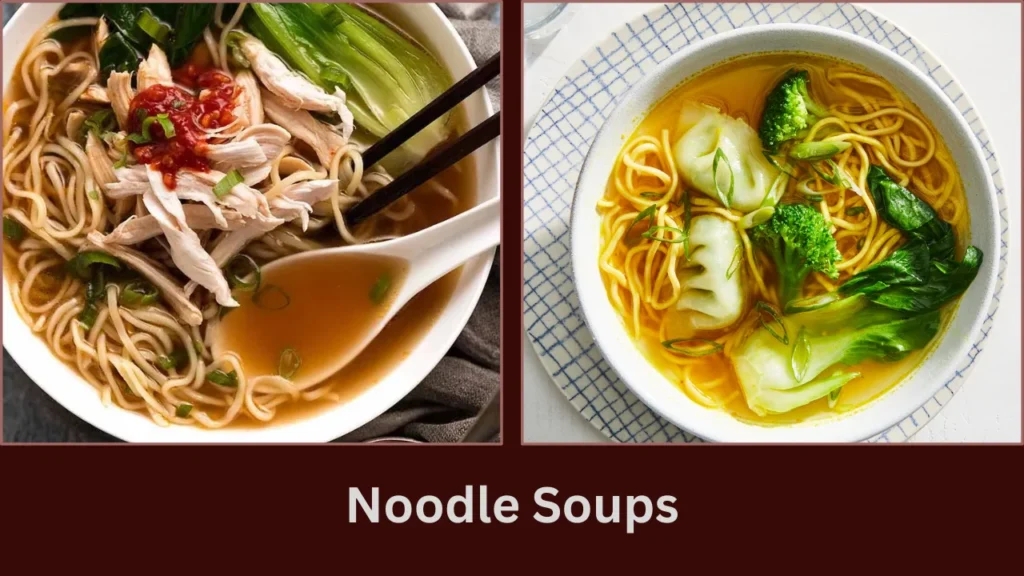 congee queen menu Noodle Soups