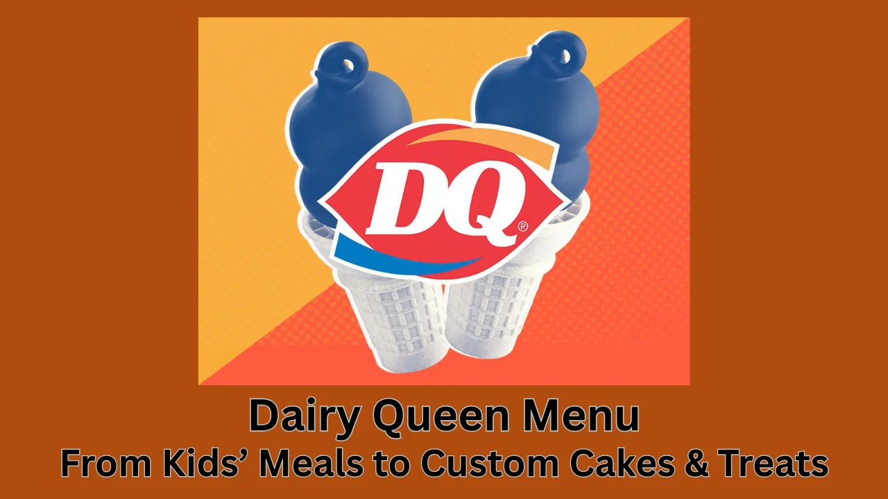 dairy queen menu