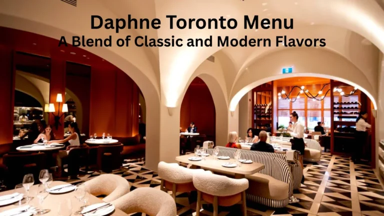 daphne toronto menu