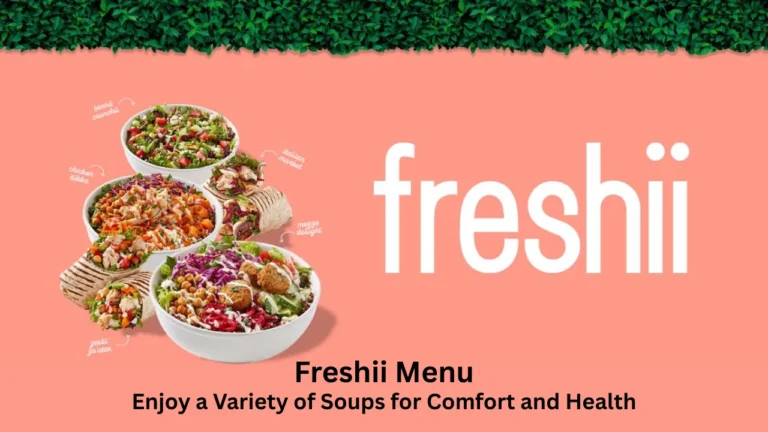 freshii menu