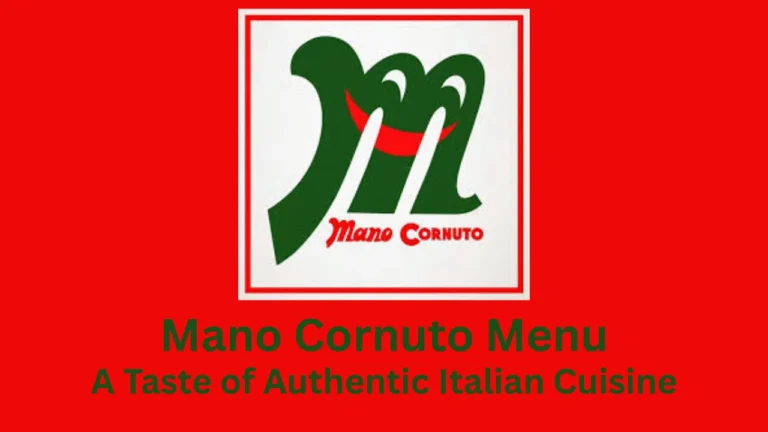mano cornuto menu
