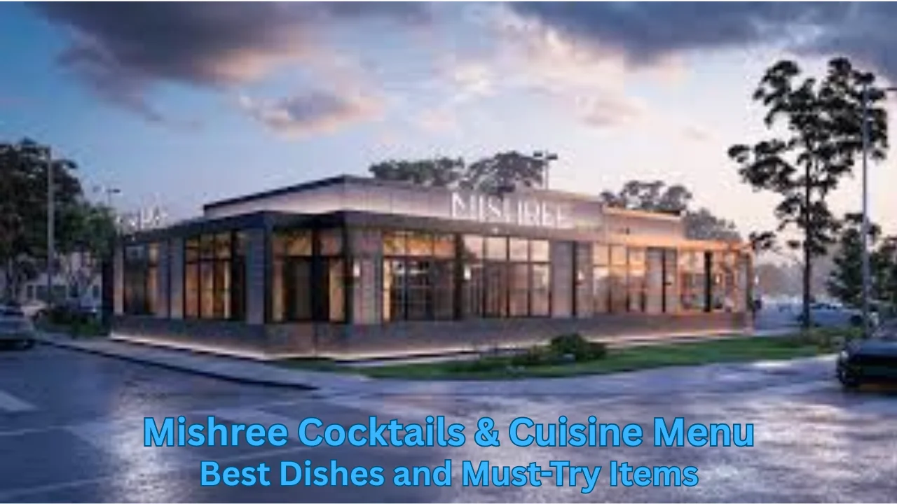 mishree cocktails & cuisine menu