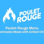 poulet rouge menu