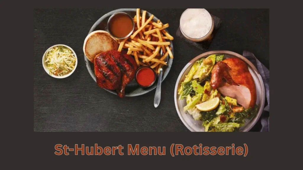 restaurant charlesbourg St-Hubert Menu (Rotisserie)