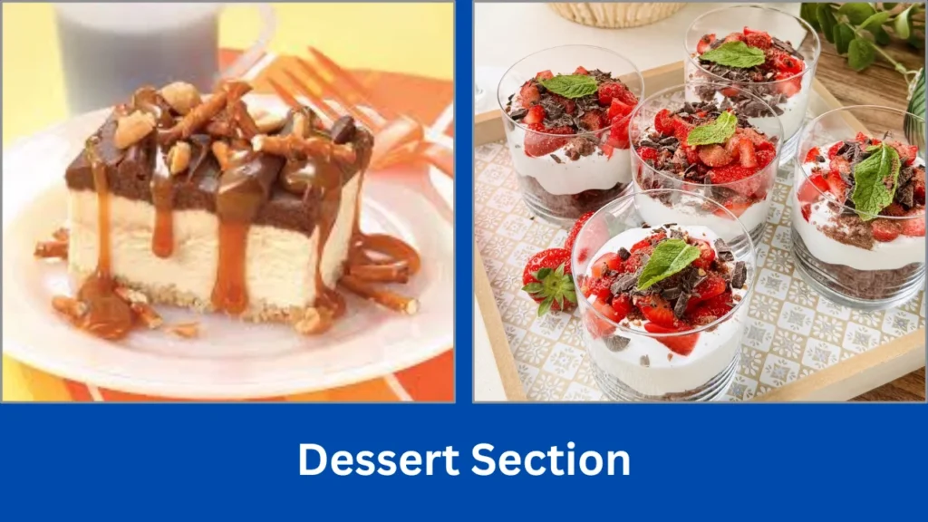 restaurant jimmy Dessert Section