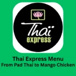 thai express menu