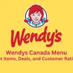 wendys canada menu