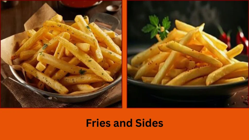 Desi Rasoi Menu Fries and Sides