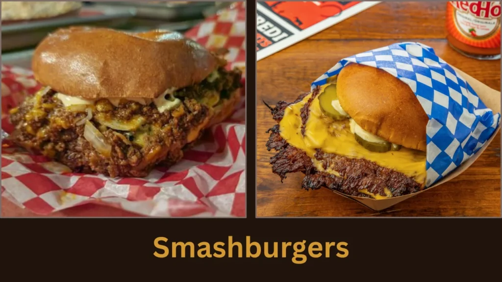 Jack Flat BBQ Menu Smashburgers