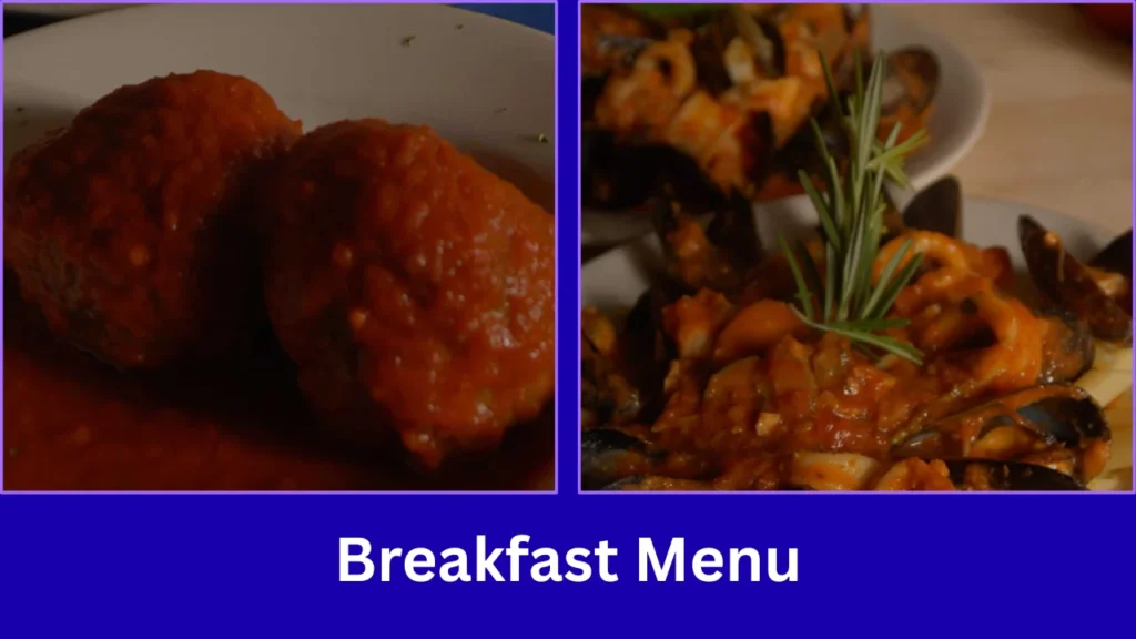Lenny Dining Hall Menu Breakfast Menu