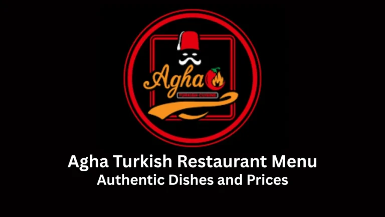 agha turkish restaurant menu