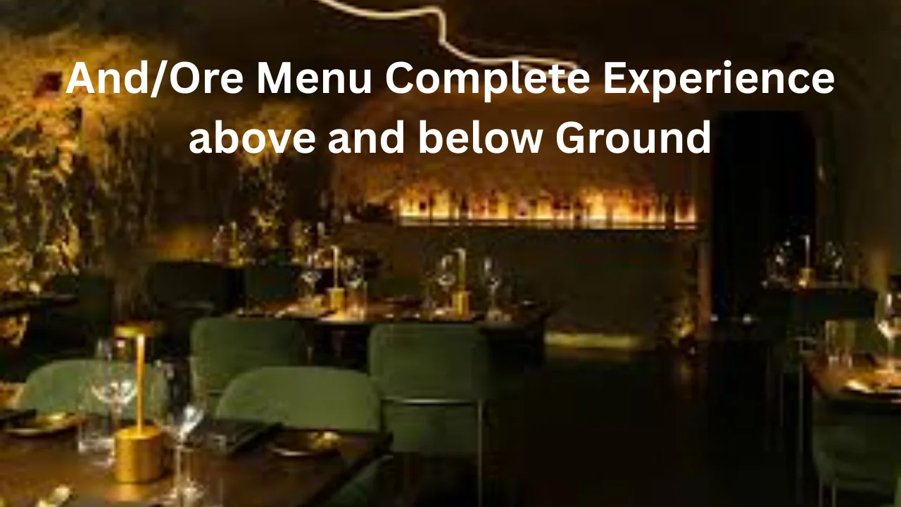 and/ore menu