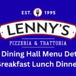 lenny dining hall menu