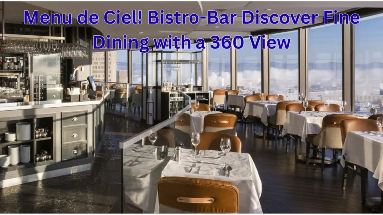 menu de ciel! bistro-bar