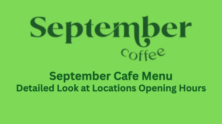 september cafe menu