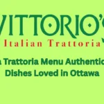 vittoria trattoria menu