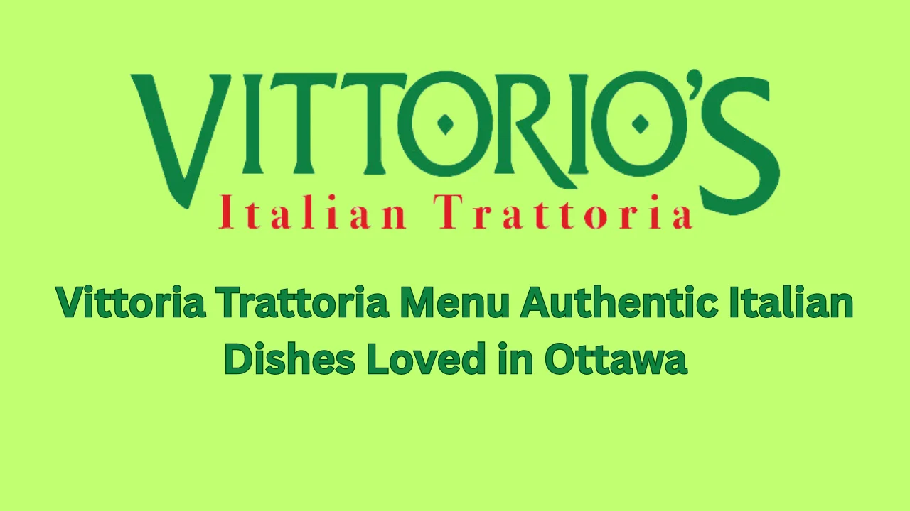 vittoria trattoria menu
