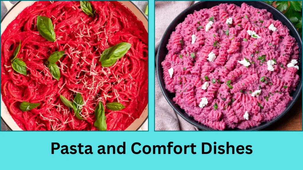 barbies menu Pasta and Comfort Dishes