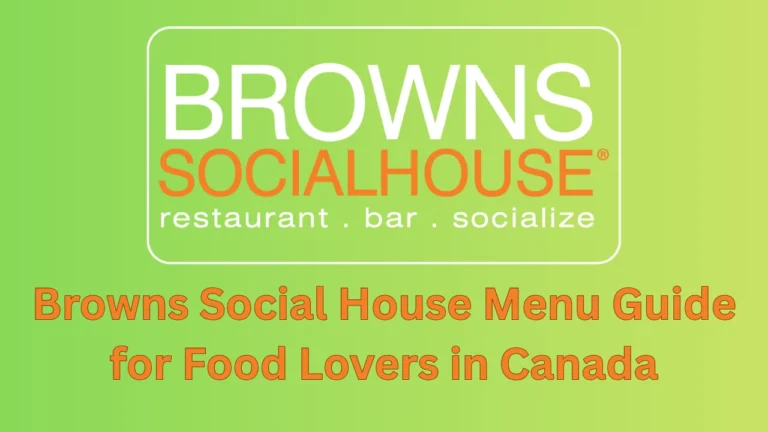 browns social house menu