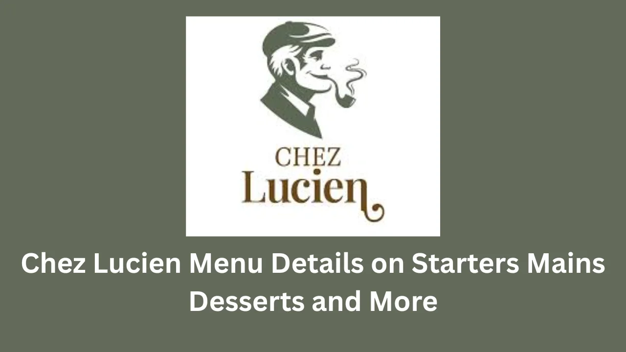 chez lucien menu