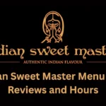indian sweet master menu