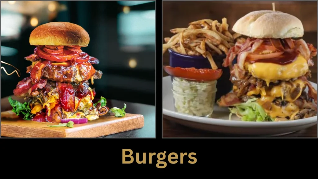 la belle et la boeuf menu Burgers