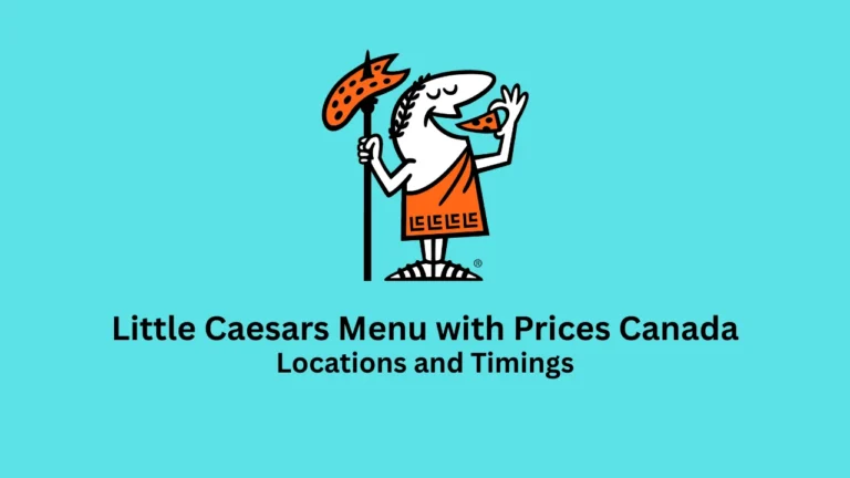 little caesars menu with prices canada