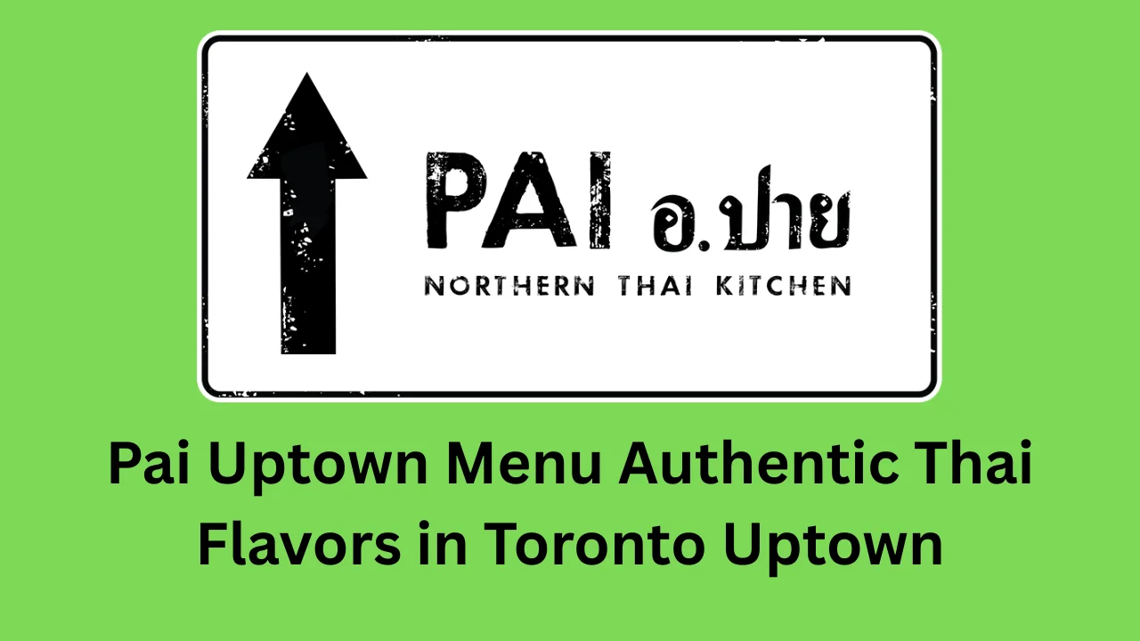 pai uptown menu