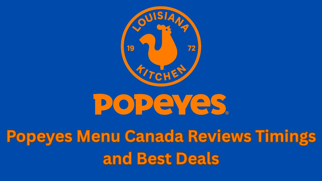 popeyes menu canada