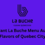 restaurant la buche menu