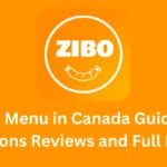 zibo menu