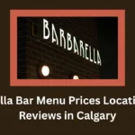 barbarella bar menu