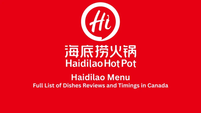 haidilao menu