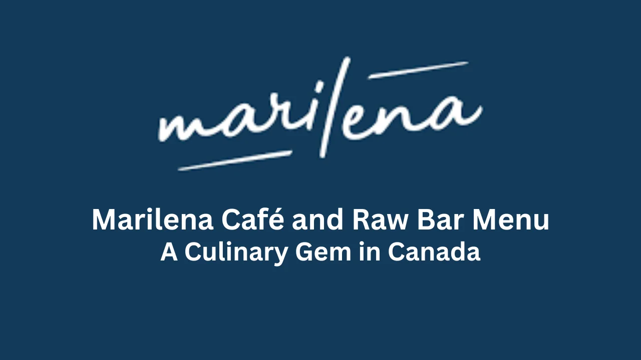 marilena cafe and raw bar menu