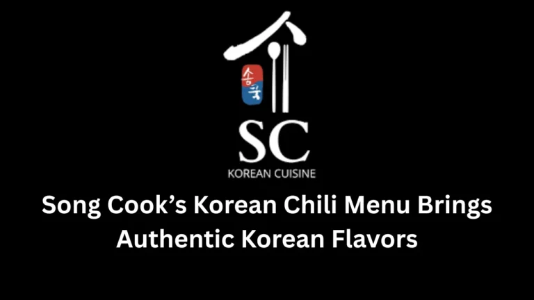 song cook's korean chili menu