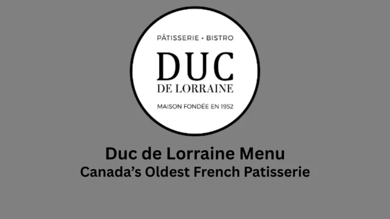 duc de lorraine menu