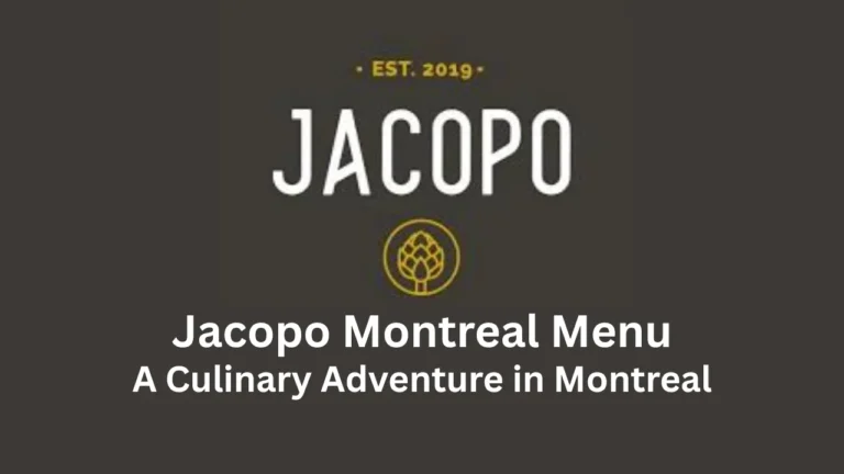 jacopo montreal menu