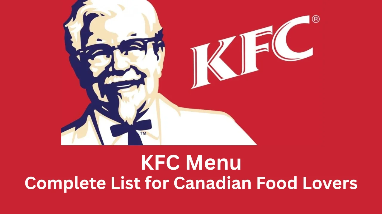 kfc menu