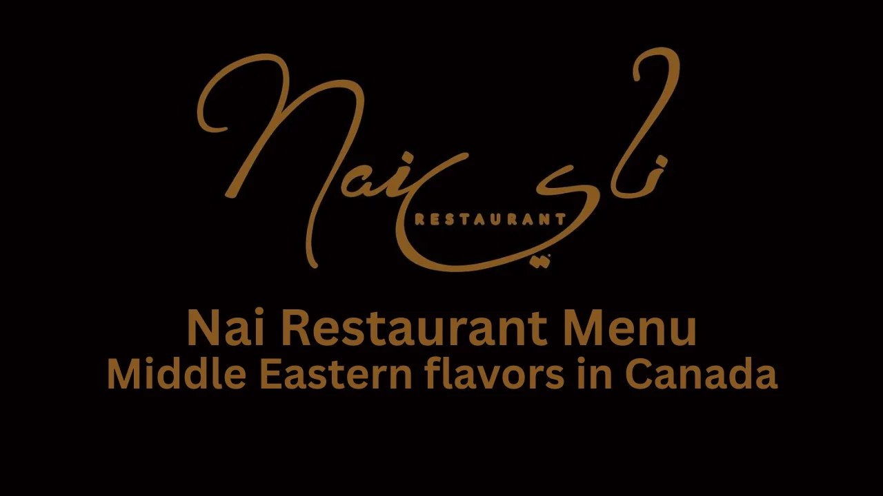 nai restaurant menu