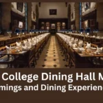 new college dining hall menu