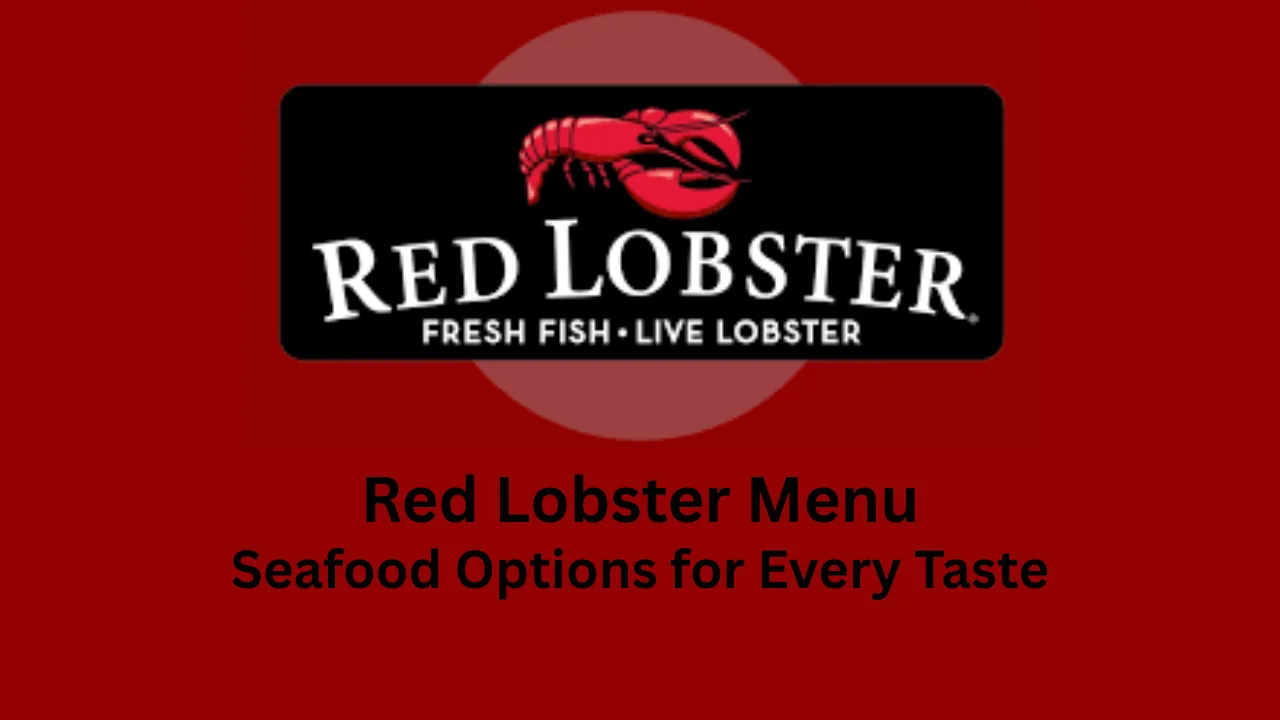 red lobster menu