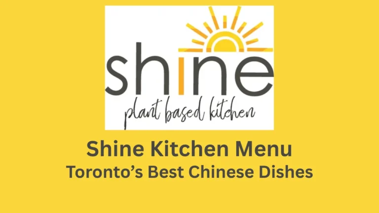 shine kitchen menu